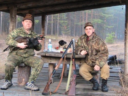 Охота на глухаря.