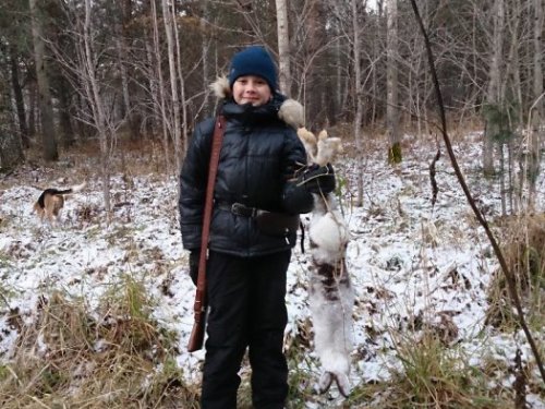 Из под гончих.