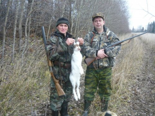 Первый трофей добыт
