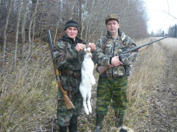 Первый трофей добыт