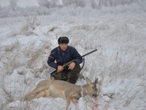 Два дня видели только следы,на третий день удача улыбнулась нам!