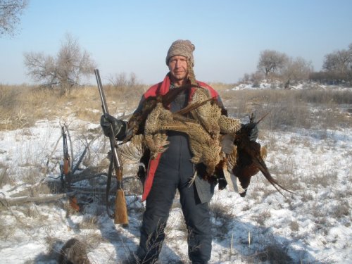 удачный выход на фазана, река ИЛИ