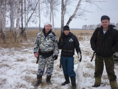 По первой пороше.