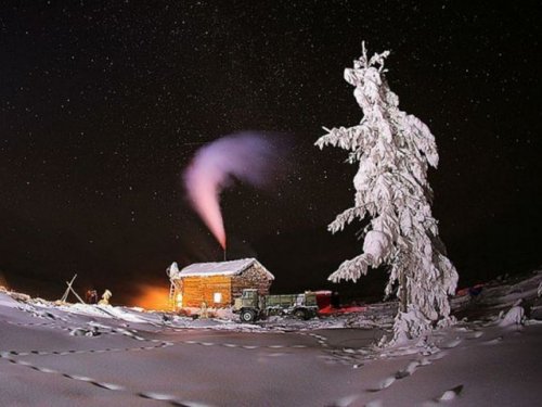 База на озере Лабынкыр