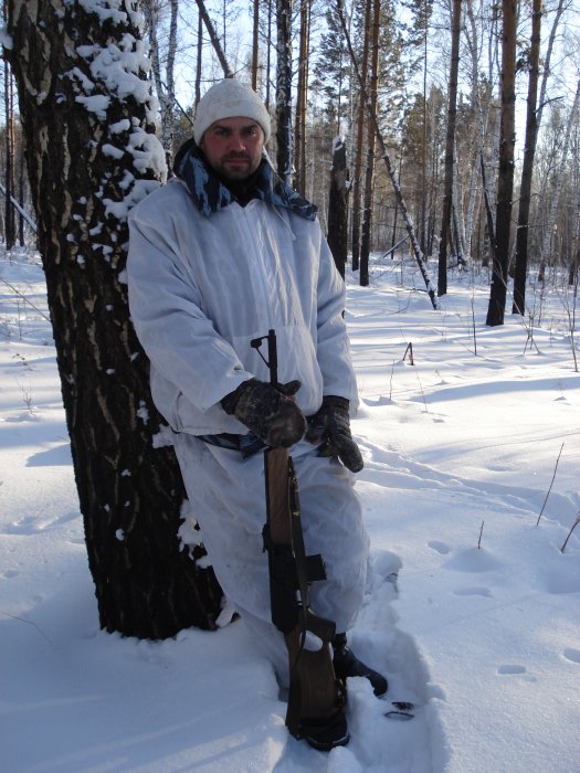 за косулей