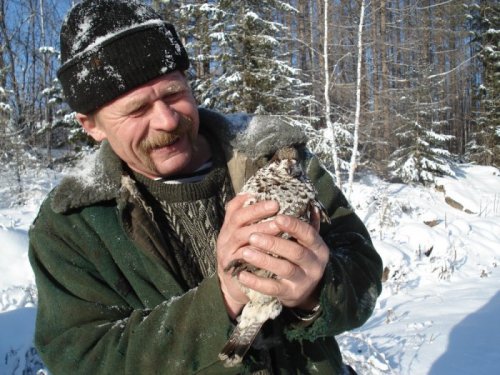 Пойманный в снегу