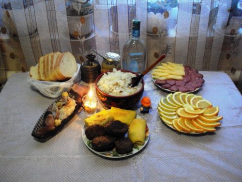 Зі Святою Вечерею .