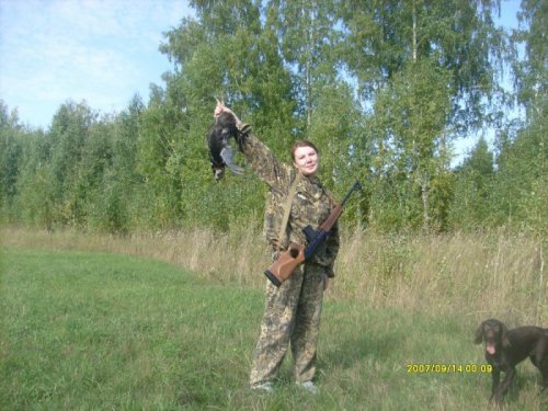 Первый косач в сезоне