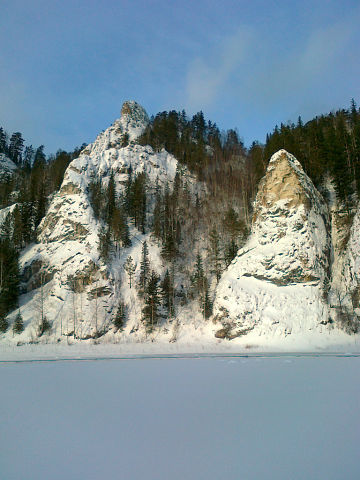 скалы р.Кия