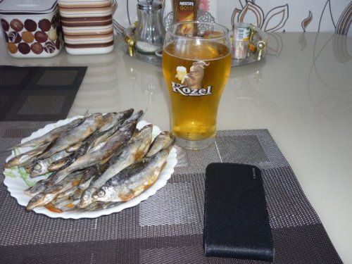 Друзья угостили. К пиву.