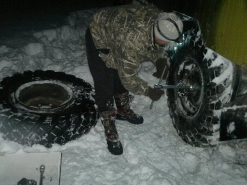 замена колеса газ 66