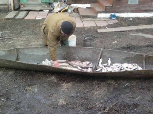 лодка долбленка