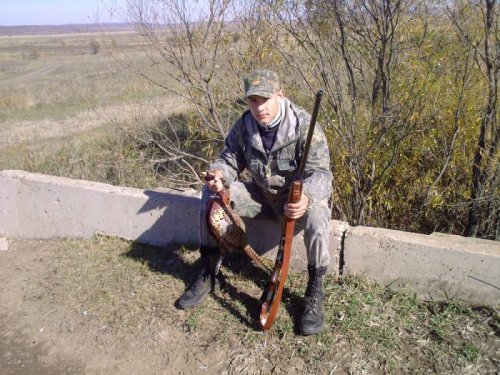 один попался!