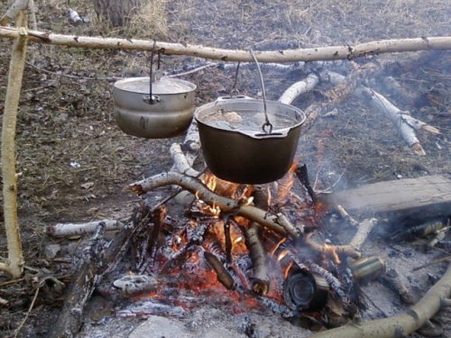 Обед.