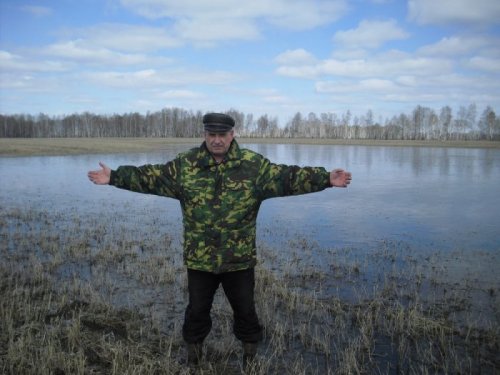 Вот таких утей здесь добывал всегда весной!