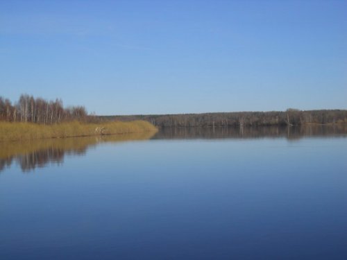 р. Васюган в половодье.