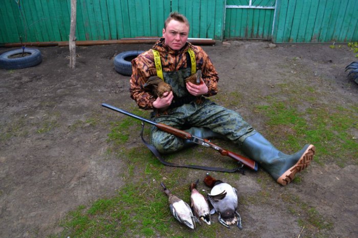 Весенние трофеи