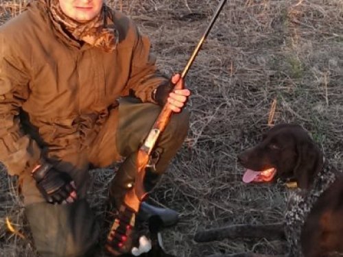 вот результат : пукалка 28 калибра, 4-ка 17 гр(если не ошибаюсь)=тетерев+довольный охотник+собака