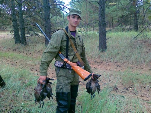 возвращение с зорьки.
