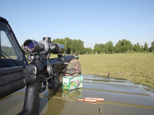 На скошенном поле