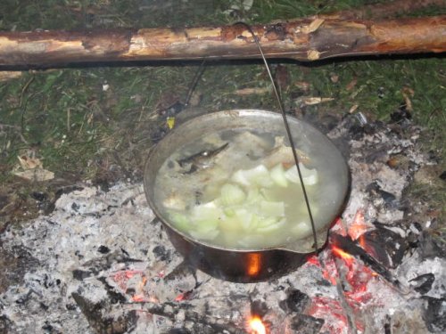 Разминка перед утрянкой.