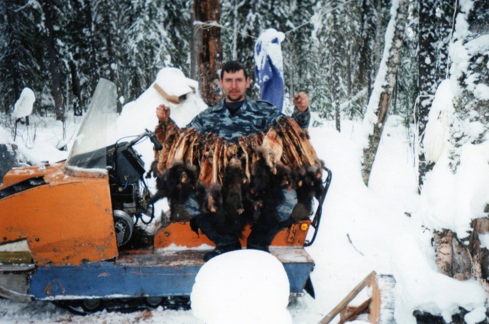 на промысле