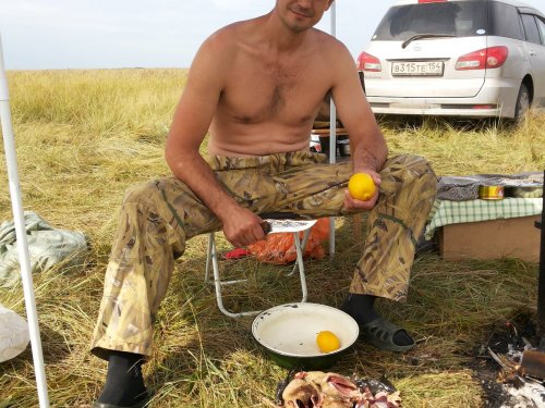 Готовим добычу в коптильную!
