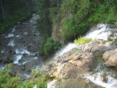 Водопад на Пещерке