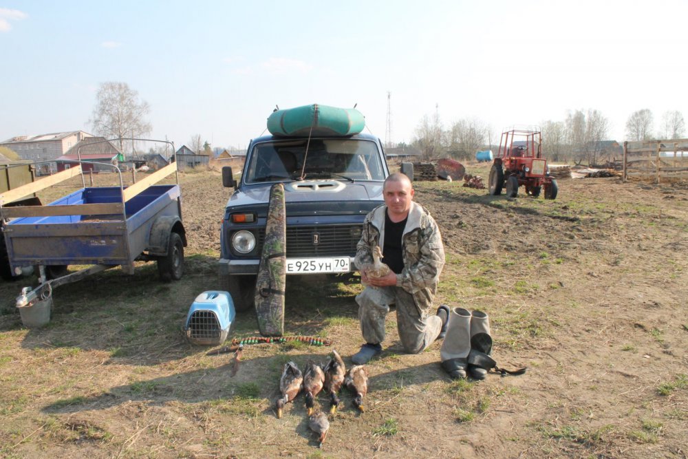 Удачный денек на природе с подсадной !