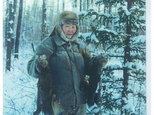 Кавалер ордена Почета охотник-промысловик Валентина Колосова