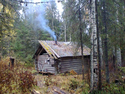 Избушка в лесу