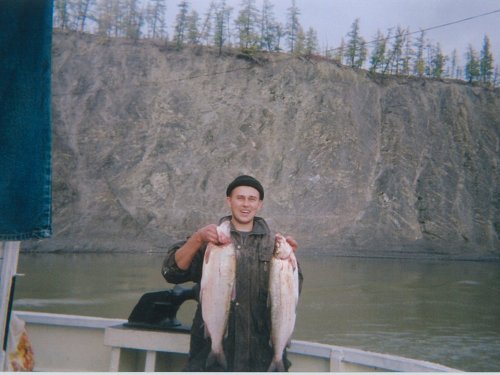 Из старого. На реке Яне, навигация 2004г.
