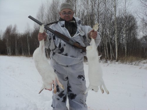Охота на зайца 01.11.2014 года