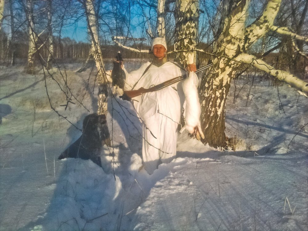 забыли фотик, но ружьё то взяли;)