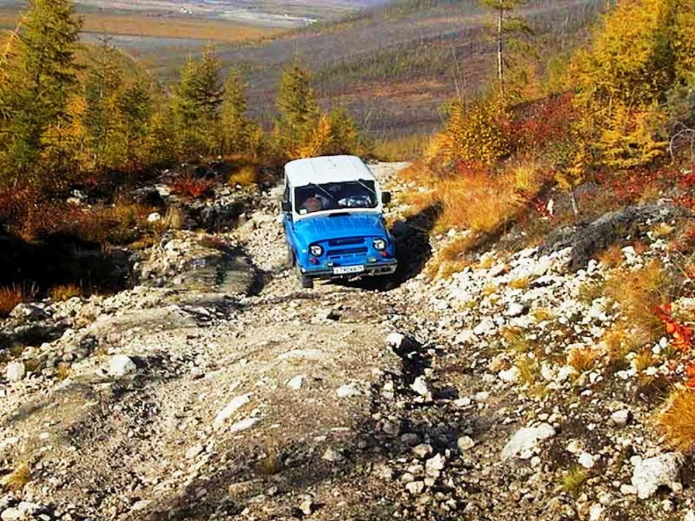 Подъём на перевал