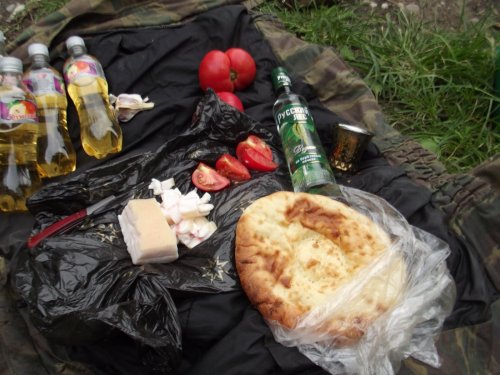 На озере......