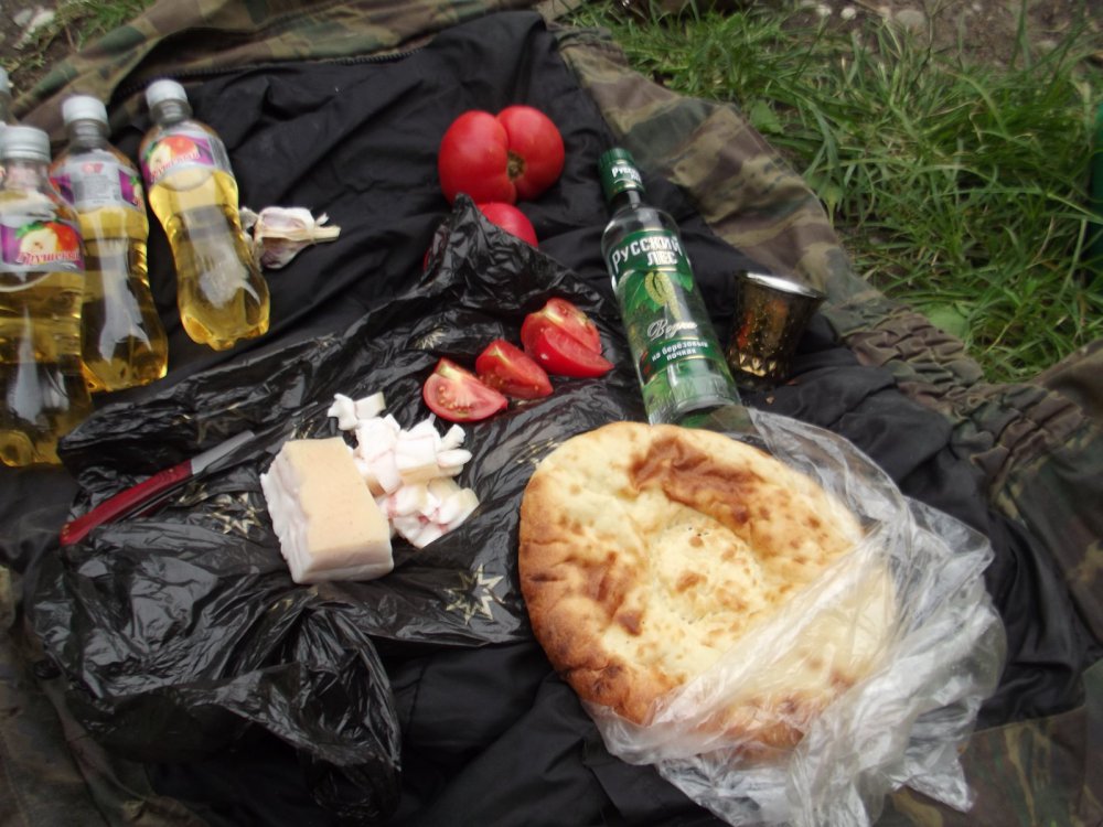 На озере......