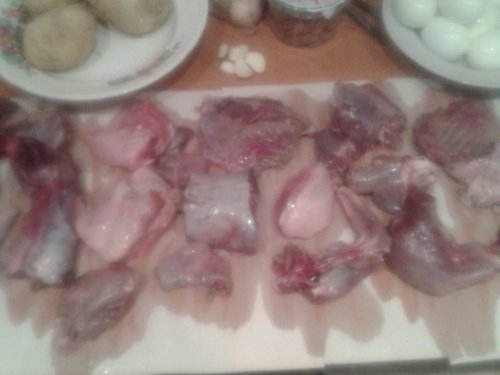 Заяц (кролик) в вине по-андалузски!