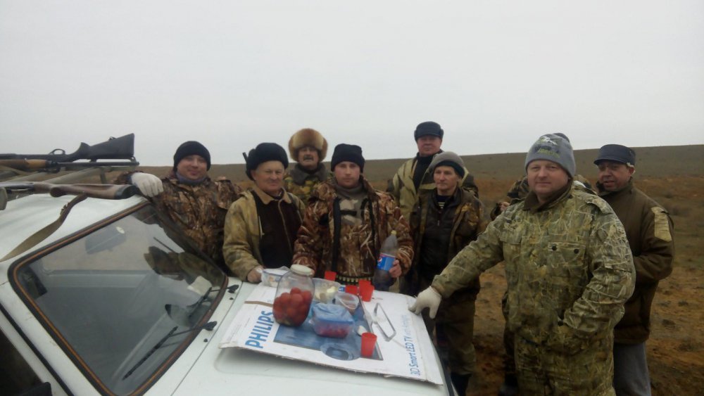 3 января выезд на охоту.