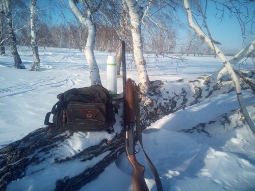 Привал. На улице -34