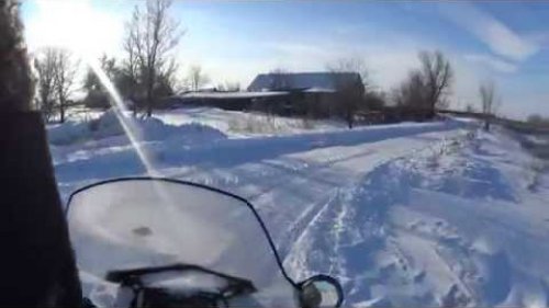 Правильное применение снегохода