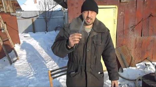 Ковка ножа из сверла