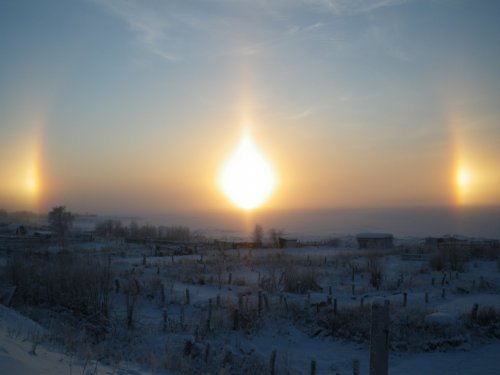Зимнее солнце