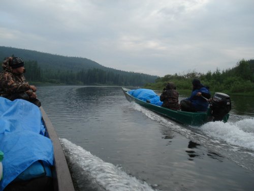 В пути
