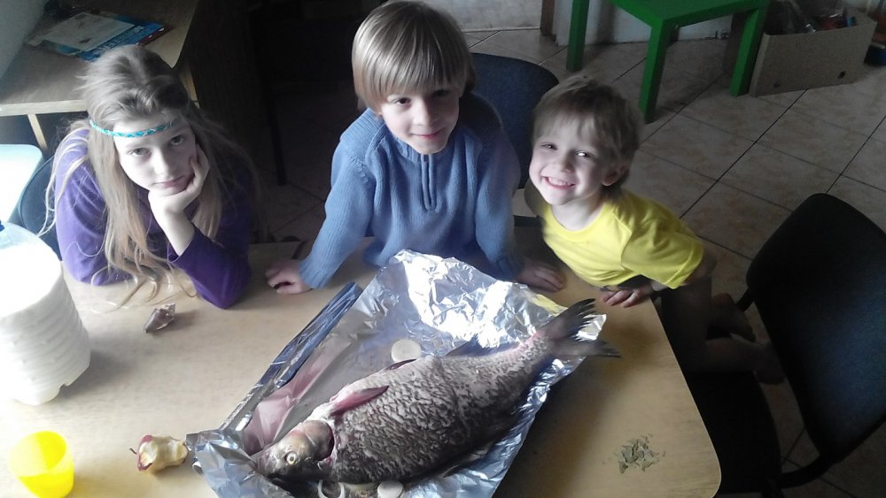 сегодня на обед рыба. :-))