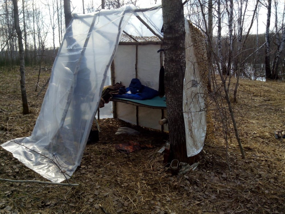 Ночлег в болоте