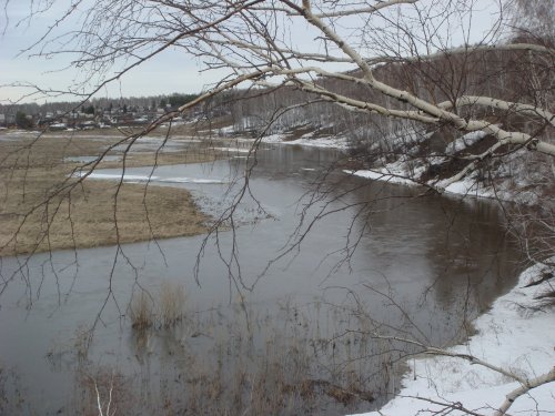 Весенняя река.
