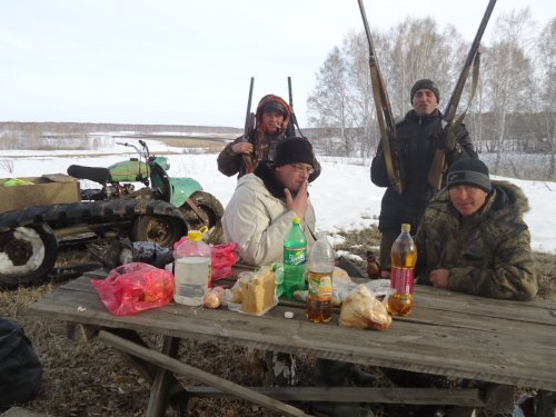 открытие по гусю