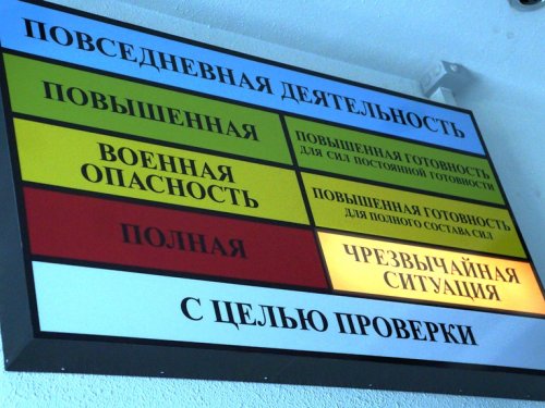 режимы МЧС