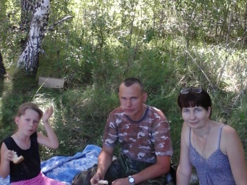перекус между сборами ягод